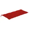 vidaXL Banc de jardin pliable avec support 118 cm bambou Voir les images du produit 4