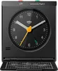 A black Braun alarm clock with an analog display is shown. Voir les images du produit
