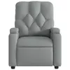 vidaXL Fauteuil relax électrique gris clair Tissu Voir les images du produit 10