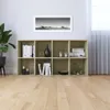 vidaXL Regał/kredens dąb sonoma 66×30×130 cm Materiał Podgląd zdjęcia produktu 11