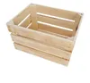 An empty wooden crate on a white background. Produktbild-Vorschau