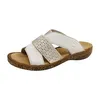 Rieker Ciabatta da donna Bianco/Oro Anteprima dell’immagine prodotto 33