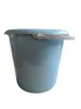 A light blue bucket with a gray handle is shown against a white background. Produktbild-Vorschau