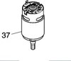 Makita 629A62-1 Gleichstrom Motor 18V Für DUN461 Produktbild-Vorschau 2