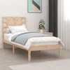vidaXL Massivholzbett ohne Matratze 90x200 Kiefernholz Produktbild-Vorschau 2