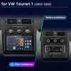 Pre VW Touran 1T1 1T2 1T3 2003-2010 10" Android 15 Carplay Náhľad obrázku produktu 2