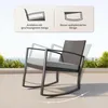 BEALIFE WR210 Rattanset 3-tlg. | Gartenset mit Grauen Produktbild-Vorschau 10