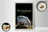Holzschild Reise 20x30cm Westerland Natur Tiere Schafe Produktbild-Vorschau 2