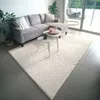 Kurzflorteppich beige, Moderner Wohnzimmerteppich mit Produktbild-Vorschau 8