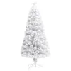 The Living Store Umelý vianočný stromček s LED biely 120 cm Náhľad obrázku produktu 3