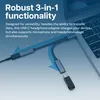 MMOBIEL Dual USB-C Splitter Kopfhörer Adapter und Laden - Produktbild-Vorschau 4