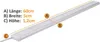 LED Unterbauleuchte 230V,10W, 1430lm, 60cm,4200K Produktbild-Vorschau 13