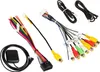 A collection of car audio wiring harnesses and accessories, including a GPS antenna, RCA cables, USB cables, and various colored wires with connectors. Anteprima dell’immagine prodotto