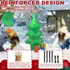 JOIEYOU 150 cm opblaasbare kerstboom met cadeauverpakking Productafbeelding-voorbeeld 6