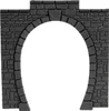 NOCH 60010 H0 Portale del tunnel, a binario unico, 2 pezzi, Anteprima dell’immagine prodotto 2