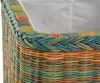 KRINES HOME Rattan Wäschekorb Wäschetruhe Sitz gepolstert Produktbild-Vorschau 4