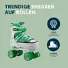 HUDORA Roller Skates Sneaker Gr. 28-31 - grass - Kinder Produktbild-Vorschau 2