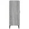 Sideboard Grau Sonoma 69,5x34x90 cm Holzwerkstoff Produktbild-Vorschau 9