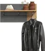 trendteam Garderobe Esteban Garderobenpaneel, Anthrazit Produktbild-Vorschau 3