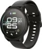 A black smartwatch with a circular display showing time, date, and fitness metrics. Anteprima dell’immagine prodotto