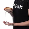 KADAX Glasbehälter mit Bambusdeckel, Spülmaschinenfeste Produktbild-Vorschau 2