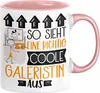 Galeristin Geschenk Tasse Geschenkidee für Galeristin Produktbild-Vorschau 1