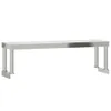 vidaXL Ripiano superiore per tavolo da cucina 110x30x35 cm Anteprima dell’immagine prodotto 1