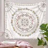 Květinová tapiserie, Mandala Flower Boho Wall Hanging, Náhled obrázku produktu 3