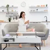 Rozkládací konferenční stolek Relaxdays, rozměry 45 x 110 x Náhled obrázku produktu 3