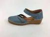 Manitu Damen Sandalen Leder Sandaletten Keilabsatz 910005, Produktbild-Vorschau 11