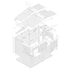 Holz Gartenhaus, Marktbude Holz - 263 x 336 cm / 6 m² Produktbild-Vorschau 3