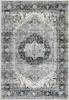 Teppich TRADITIONAL waschbar 160 x 230 cm Grau Beige Produktbild-Vorschau 1