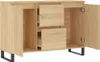 vidaXL Príborník Sonoma dub 101,5x35x70 cm Materiál na báze Náhľad obrázku produktu 6