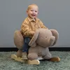 NATTOU Balançoire éléphant en peluche taupe 10m+ Voir les images du produit 3