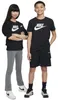 Nike K Nsw Tee Futura Hbr Black/White Black/White M Produktbild-Vorschau 7