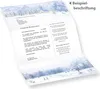 Weihnachtsbriefpapier 25 Sets Weiße Weihnachten, Produktbild-Vorschau 5