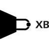 A black icon resembling a pen tip or a stylized 'D' shape is shown next to the letters 'XB'. Produktbild-Vorschau