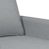 vidaXL 2-osobowa sofa jasnoszara 120 cm tkanina Podgląd zdjęcia produktu 6