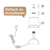 ZMH Nachttischlampe 2er Set Tischlampe mit Kabel - Produktbild-Vorschau 8