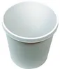 helit Papierkorb H6105882 18l rund Kunststoff lichtgrau Produktbild-Vorschau 1