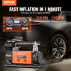 Wysokowydajna sprężarka powietrza VEVOR 12 V - z cyfrowym Podgląd zdjęcia produktu 2