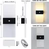 2er Akku Wandleuchte LED mit Bewegungsmelder, USB Produktbild-Vorschau 6