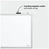 DESQ 4201 Tableau blanc - magnétique - cadre aluminium - 30 Voir les images du produit 4