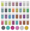 32 Farben Glitzerpulver Set, Glitzer Pulver Glitter Bunte Produktbild-Vorschau 1