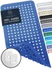 Homerella Badewannenmatte rutschfest Hautsensitiv 88x39cm Produktbild-Vorschau 1
