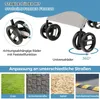Poussette 3 en 1 pour animaux de compagnie, pliable, Voir les images du produit 5