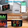 Tuya WiFi teploměr vlhkoměr, LED digitální vnitřní, hodiny Náhled obrázku produktu 6