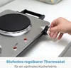 Clatronic® Edelstahl-Doppelkochplatte | Kochplatte mit 2 Produktbild-Vorschau 9