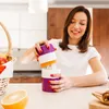 Börner Saftpresse Pink mit Auffangbehälter für frische Produktbild-Vorschau 8