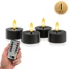 Meisterhome® Lot de 4 bougies chauffe-plat LED XXL - Voir les images du produit 1